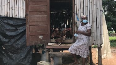 Grandma in New Somanya Ghana